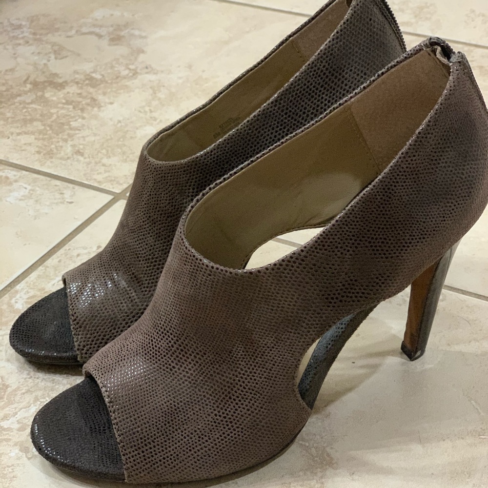 Isola peep toe bootie